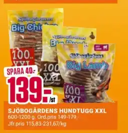 ÖoB Sjöbogårdens hundtugg XXL erbjuda