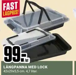 ÖoB Långpanna med lock erbjuda
