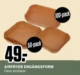 ÖoB Airfryer engångsform erbjuda