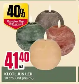 ÖoB Klotljus LED erbjuda