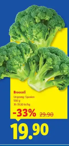 Lidl Broccoli erbjuda