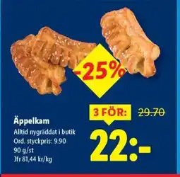 Lidl Äppelkam erbjuda