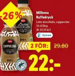 Lidl Milbona Kaffedryck erbjuda