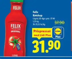 Lidl FELIX Ketchup erbjuda