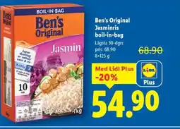 Lidl Ben's Original Jasminris boil-in-bag erbjuda
