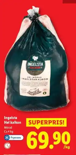 Lidl Ingelsta Hel kalkon erbjuda