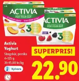Lidl Activia Yoghurt erbjuda