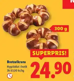 Lidl Bretzelkrans erbjuda