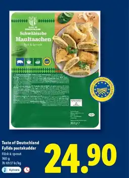 Lidl Taste of Deutschland Fyllda pastakuddar erbjuda