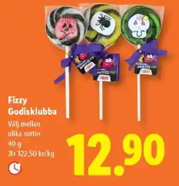 Lidl Fizzy Godisklubba erbjuda