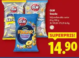 Lidl OLW Snacks erbjuda