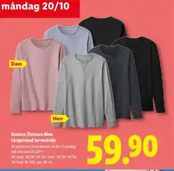Lidl Esmara/Esmara Men Långärmad termotröja erbjuda