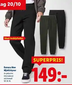 Lidl Esmara Men Mjukisbyxor erbjuda