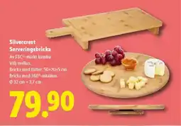 Lidl Silvercrest Serveringsbricka erbjuda