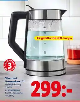 Lidl Silvercrest Vattenkokare erbjuda