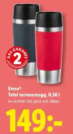 Lidl Emsa® Tefal termosmugg erbjuda