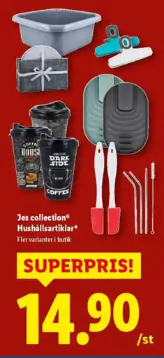 Lidl Jes collection® Hushållsartiklar erbjuda