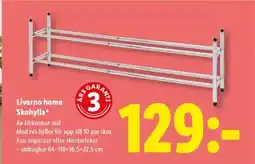 Lidl Livarno Home Skohylla erbjuda