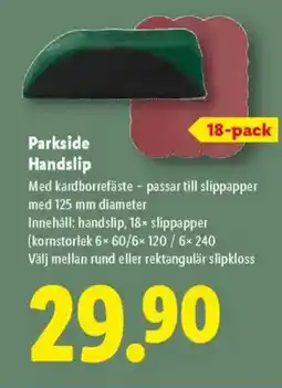 Lidl PARKSIDE Handslip erbjuda