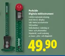 Lidl PARKSIDE Digitala mätinstrument erbjuda