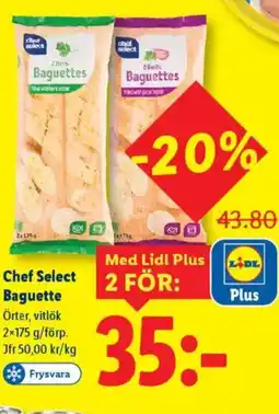 Lidl Chef Select Baguette erbjuda