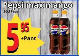 Supergrossen Pepsi max mango erbjuda