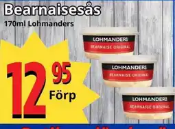 Supergrossen LOHMANDERS Bearnaisesås erbjuda