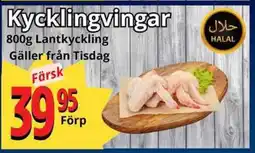 Supergrossen Kycklingvingar erbjuda