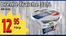 Supergrossen Arla Creme fraiche 32% erbjuda