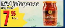 Supergrossen Melis Röd jalapenos erbjuda
