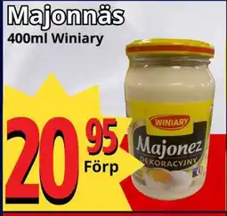 Supergrossen Winiary Majonnäs erbjuda