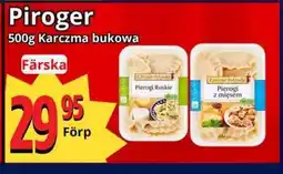 Supergrossen Piroger Karczma bukowa erbjuda