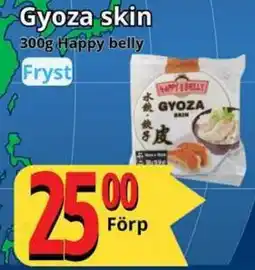 Supergrossen Gyoza skin Happy belly erbjuda