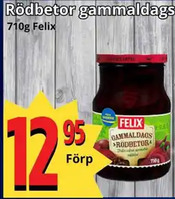 Supergrossen FELIX Rödbetor gammaldags erbjuda