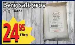 Supergrossen Tuana Berg salt grov erbjuda