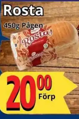 Supergrossen Pågen Rosta erbjuda
