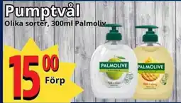 Supergrossen PALMOLIVE Pumptvål erbjuda