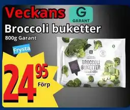 Supergrossen GARANT Broccoli buketter erbjuda