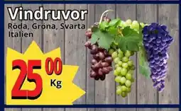 Supergrossen Vindruvor erbjuda