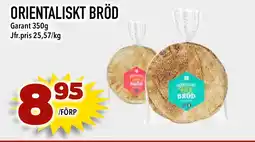 Supergrossen Garant Orientaliskt bröd erbjuda
