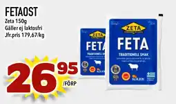 Supergrossen ZETA Fetaost erbjuda