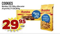 Supergrossen Marabou Cookies erbjuda