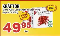 Nya Pulsen Ullmo Kräftor erbjuda
