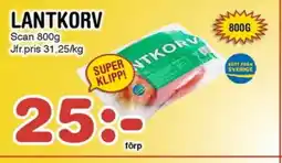 Nya Pulsen Scan Lantkorv erbjuda