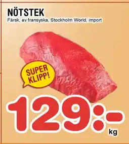 Nya Pulsen Nötstek erbjuda
