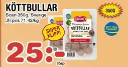 Nya Pulsen Scan Köttbullar erbjuda