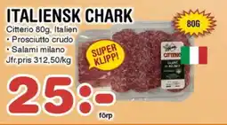 Nya Pulsen Citterio Italiensk chark erbjuda