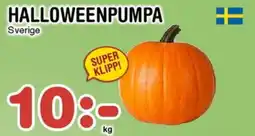 Nya Pulsen Halloweenpumpa erbjuda