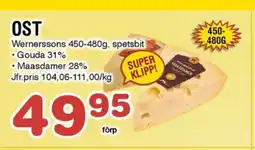 Nya Pulsen Wernerssons Ost erbjuda