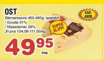Nya Pulsen Wernerssons Ost erbjuda
